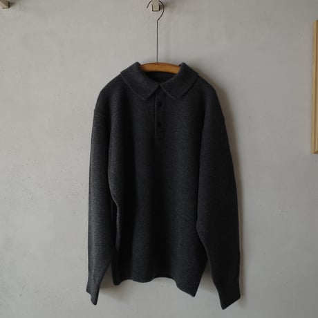 <YOKO SAKAMOTO> KNIT POLO