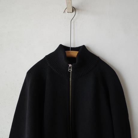 <YOKO SAKAMOTO> DRIVERS KNIT - BLACK