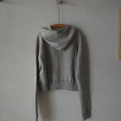 <BISOWN> AFTER HOODIE ZIP UP SWEAT -TOP GRAY 1