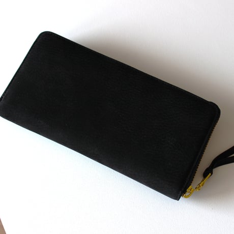 MATT round long wallet　BLACK
