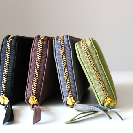 MATT round long wallet　CHOCO