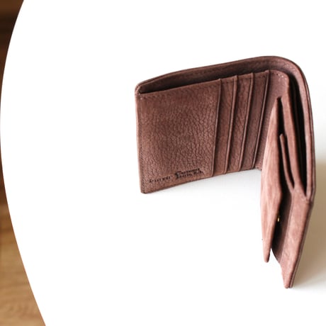MATT fold wallet　CHOCO