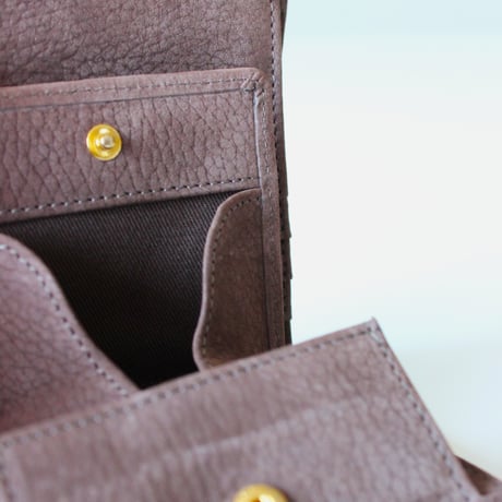 MATT fold wallet　CHOCO