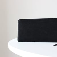MATT round long wallet　BLACK