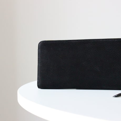 MATT round long wallet　BLACK