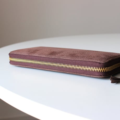 MATT round long wallet　CHOCO