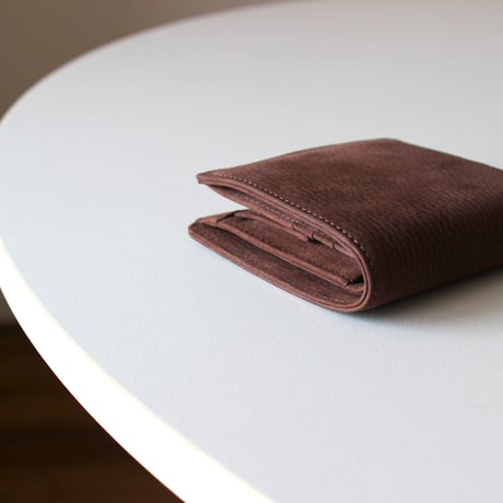 MATT fold wallet　CHOCO