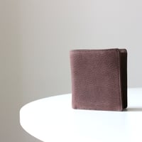 MATT fold wallet　CHOCO