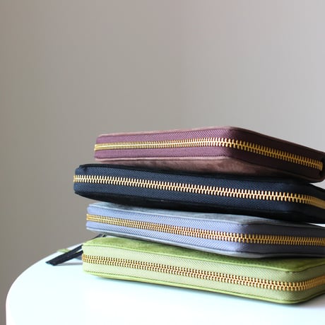 MATT round long wallet　CHOCO