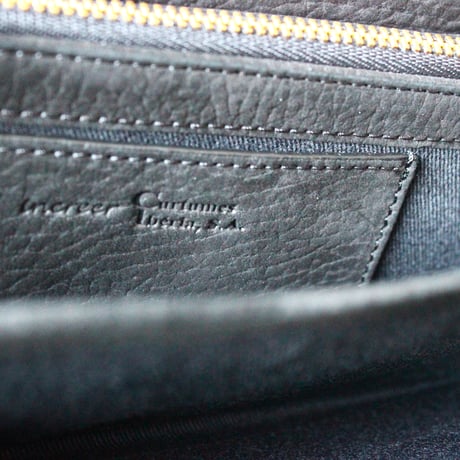 MATT round long wallet　BLACK