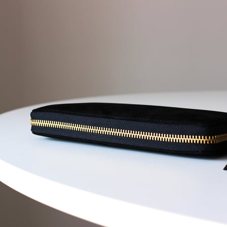 MATT round long wallet　BLACK