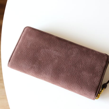 MATT round long wallet　CHOCO