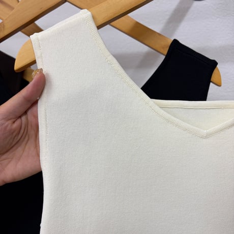 2way knit tank top