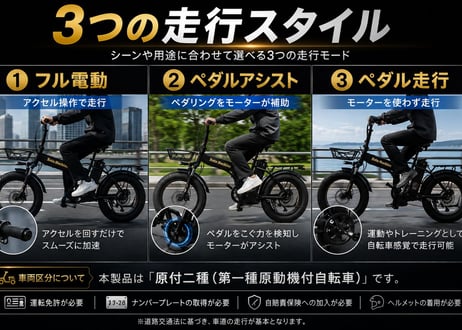 電動バイク 20インチ 750W 48V15Ah ファットタイヤ 原付二種 SHIMANO7段変速 前後ディスクブレーキ MX20