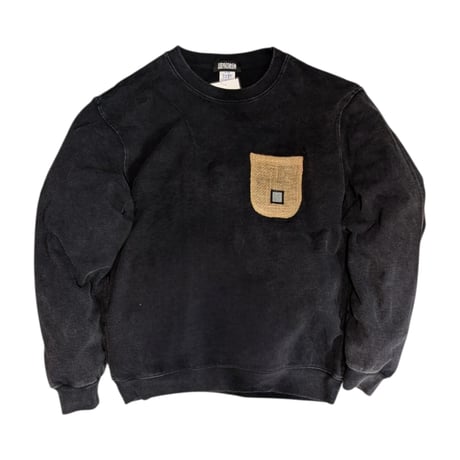 深夜珈琲 CREW NECK SWEAT/POCKET