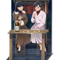 ジオラマアクスタC[香貫花と熊耳さん]