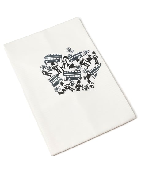 【新品】九寸名古屋帯 夏帯 絽 伊勢型染 ロンドン 白色 [90100121]