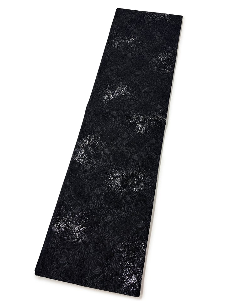 新品】袋帯 花柄 レース 黒色 [90100053] | 帯専門店-おびゆい-