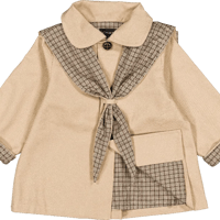 【予約/送料無料】jacket VOLTAIRE- light camel/ Maison Marelle※11月入荷予定