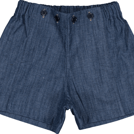 【予約/送料無料】Short SOUFFLOT - blue denim/ Maison Marelle※11月入荷予定