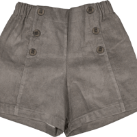【予約/送料無料】Short SEVRES - deep grey velvet/ Maison Marelle※11月入荷予定