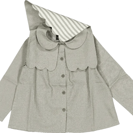 【予約/送料無料】Shirt GRENELLE - sauge linen/ Maison Marelle※11月入荷予定