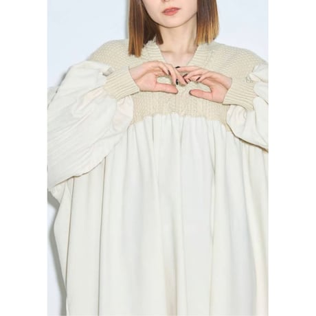 「新作入荷」人気アイテム今年も入荷　コーデュロイニットドッキングロングワンピース