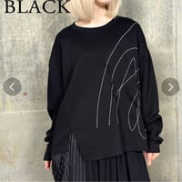 モード　サークルステッチプルオーバー
