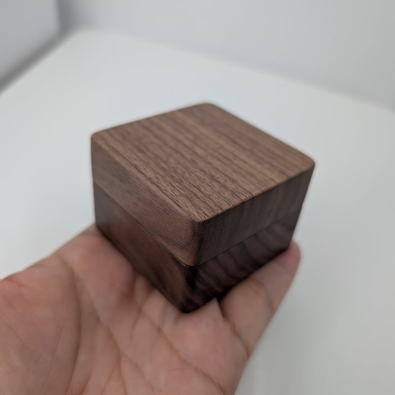くるみ材 リングケース〈2本差し〉 | 鈴木屋byJOA STORE