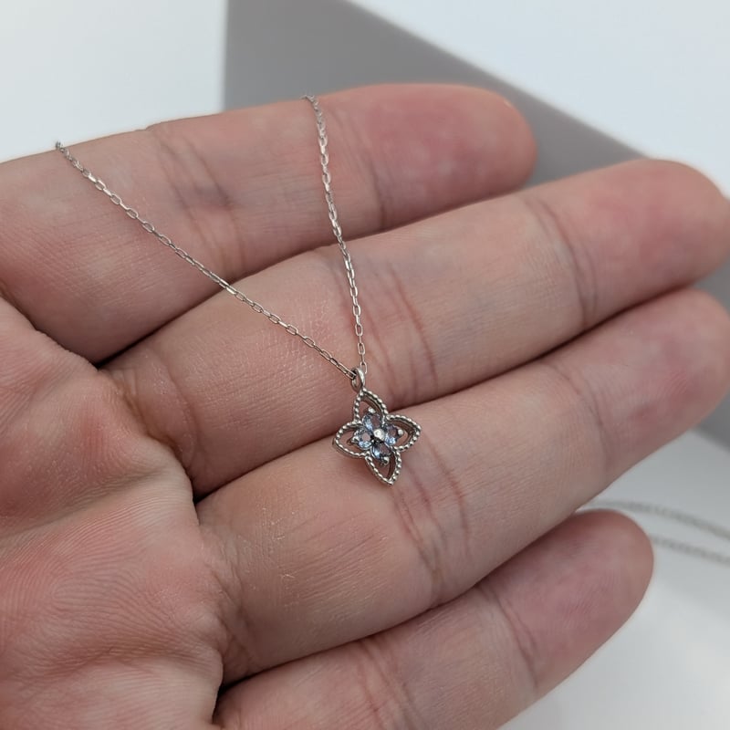 PT900/PT850 アレキサンドライト 0.11ct ペンダント 45cm スライド