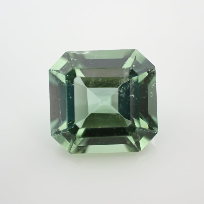 ミントグリーントルマリン 0.99ct 6.10×5.85mm オクタゴンカットルース