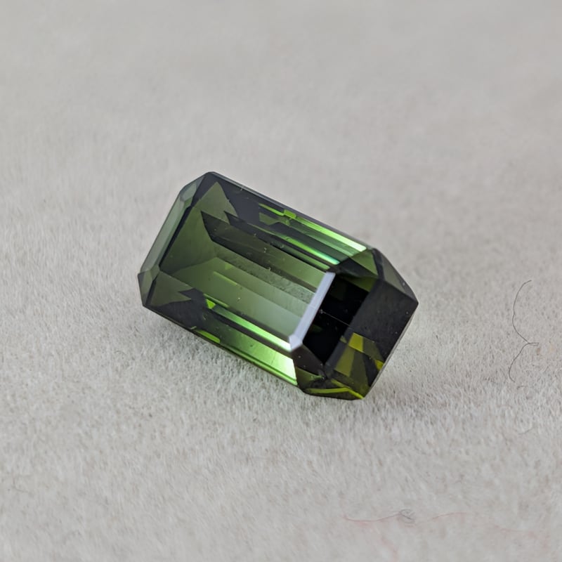 バイカラートルマリン 3.14ct 10.21×5.79㎜ オクタゴンカット ルース