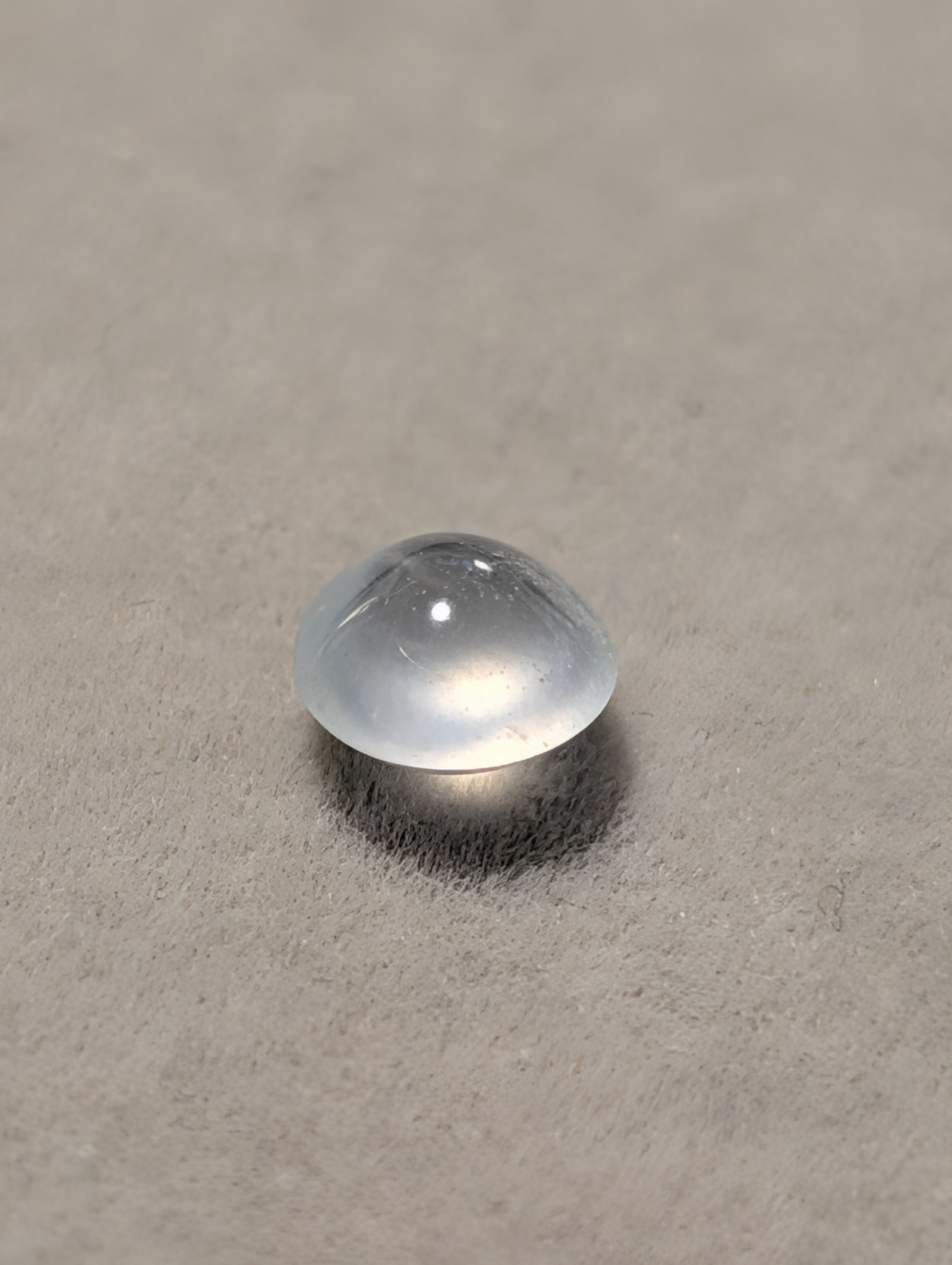 氷翡翠 0.925ct 6.2×5.9mm ダブルカボションカット ルース ミャンマー