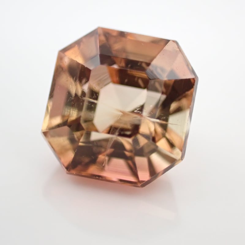 オレンジトルマリン 1.94ct 7.13×6.83mm オクタゴンカットルース