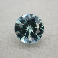モンタナサファイア 0.59ct 4.92mm ラウンドカット ルース