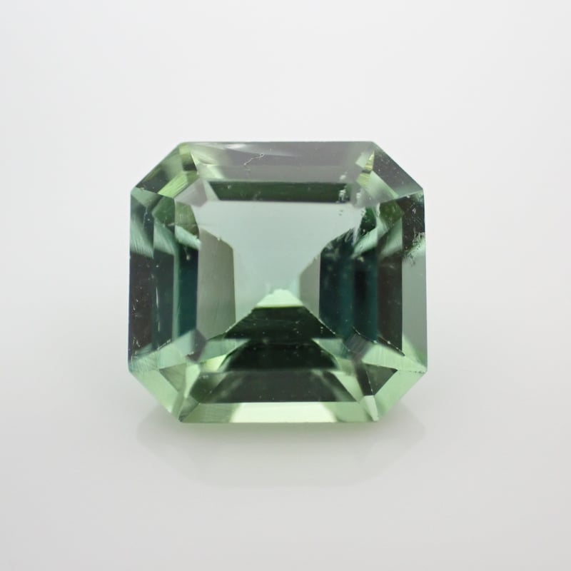 ミントグリーントルマリン 0.99ct 6.10×5.85mm オクタゴンカットルース