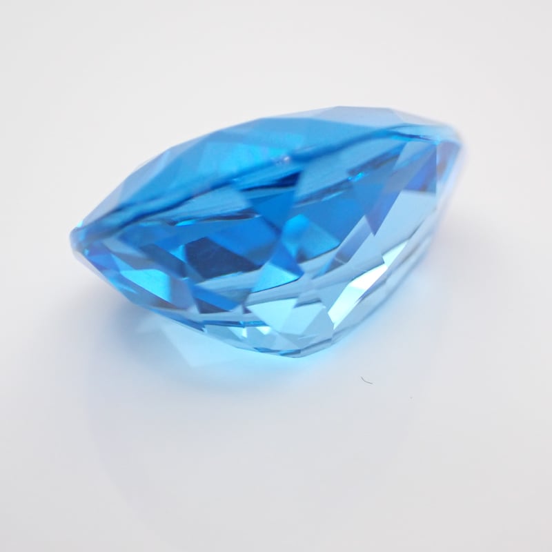 スイスブルートパーズ 11.32ct 16.9×12.4mm ペアシェイプ ルース