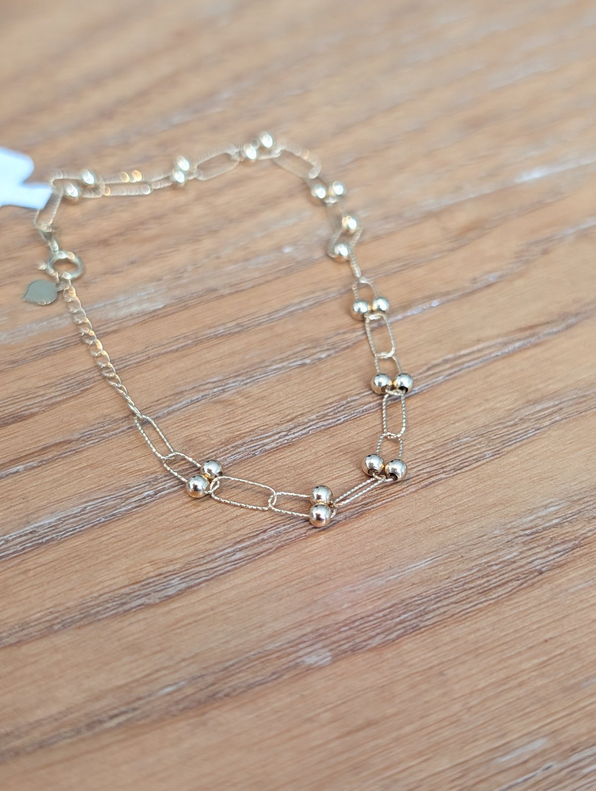 K18YG メイド・イン・タイランド ブレスレット 15+3cm 全長18cm | 鈴木