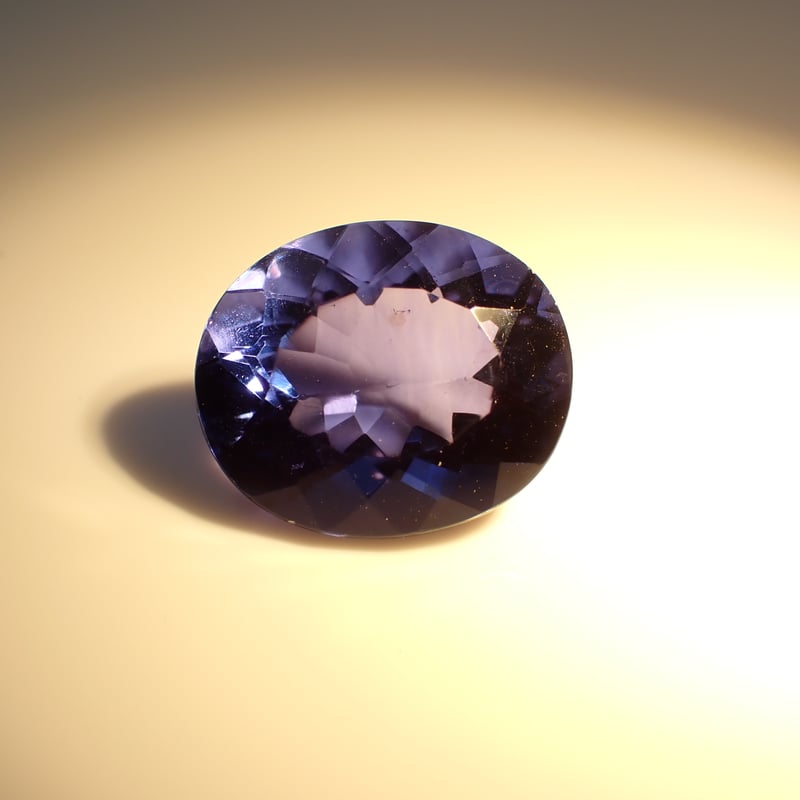 フローライト オーバルカット カラーチェンジ フローライト 7.12ct 13.2×11.0mm オーバルカット