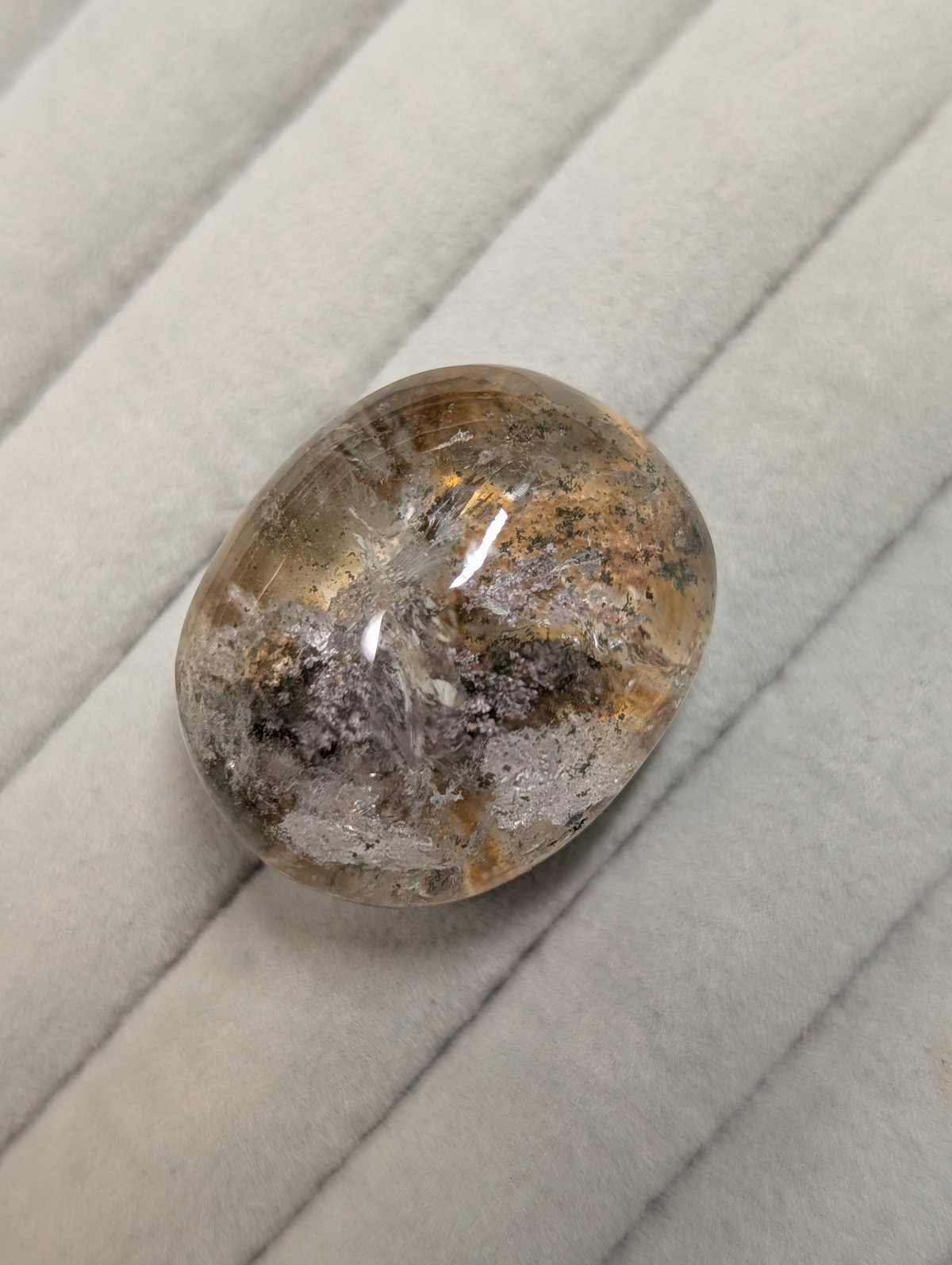 ガーデンクォーツ　約6.7cm ガーデンクォーツ 107.54ct カボション ルース | 鈴木屋byJOA STORE