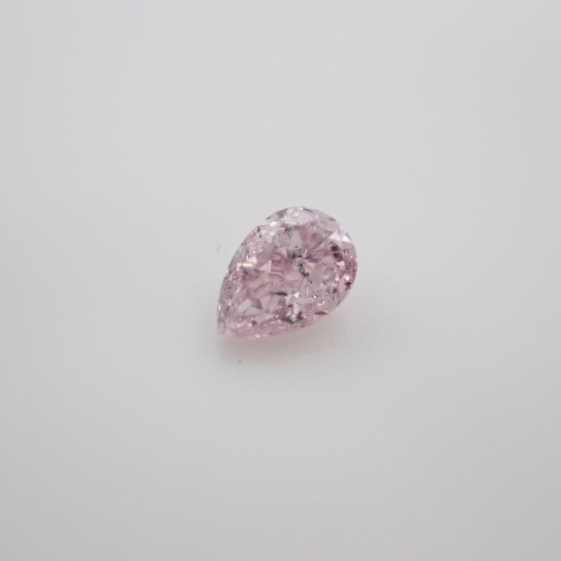 CGLソ】FANCY PURPLISH PINK 0.089ct SI-2 3.24×2.2