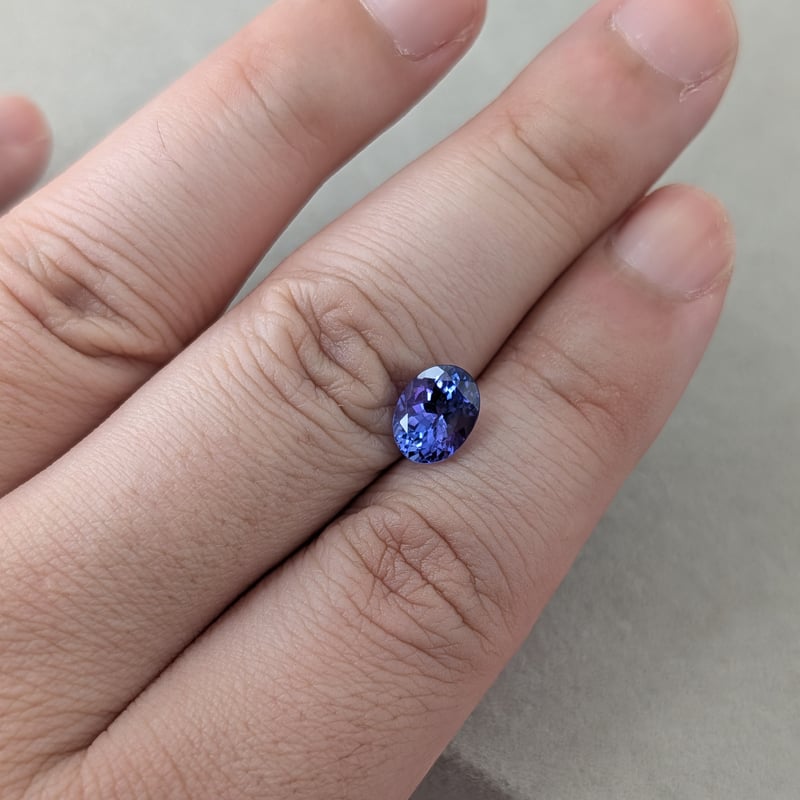 タンザナイト　ルース タンザナイト 1.90ct 8.77×6.71㎜ オーバルカット ルース | 鈴木屋byJOA