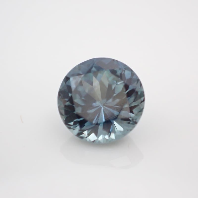 モンタナ サファイア 0.627ct 4.95mm ラウンド カット ルース アメリカ