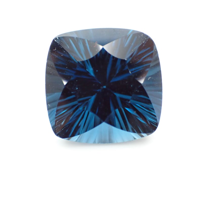 ブルートパーズ様３点専用ページ ロンドン ブルー トパーズ 15.93ct 15.04×14.89mm クッション