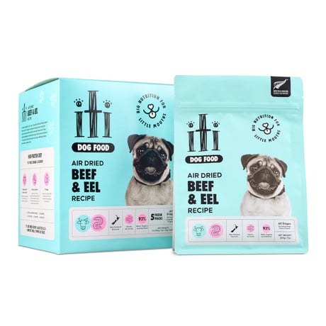 《iti》DOG FOOD ビーフ＆イールディナー