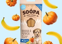 《SOOPA》BANANA&PUMPKIN PUPPY STICKS(バナナ&パンプキンパピースティック)