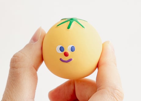 《BITE ME》カラフルミニトマト　ラテックストイ