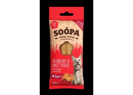 《SOOPA》CRANBERRY&SWEET POTATO STICKS(クランベリー&スイートポテトスティック)