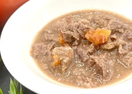 《鹿肉工房》お肉のトマトヨーグルト煮