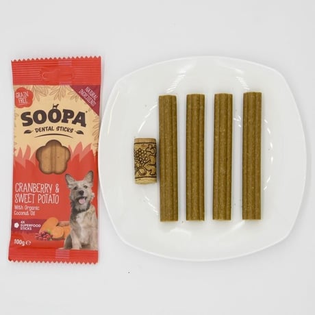 《SOOPA》CRANBERRY&SWEET POTATO STICKS(クランベリー&スイートポテトスティック)